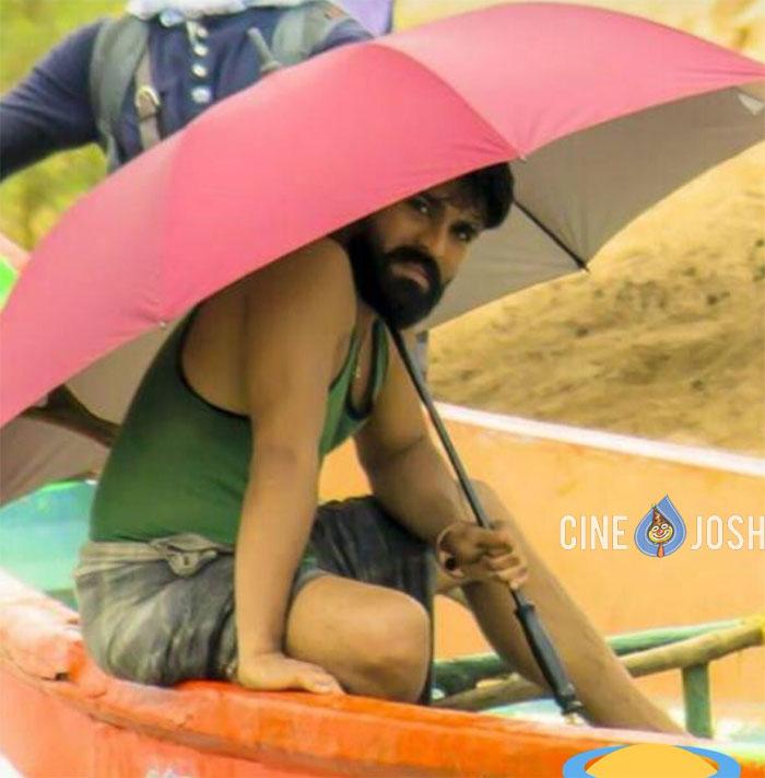 Ramcharan Hiding From Sun On RC11