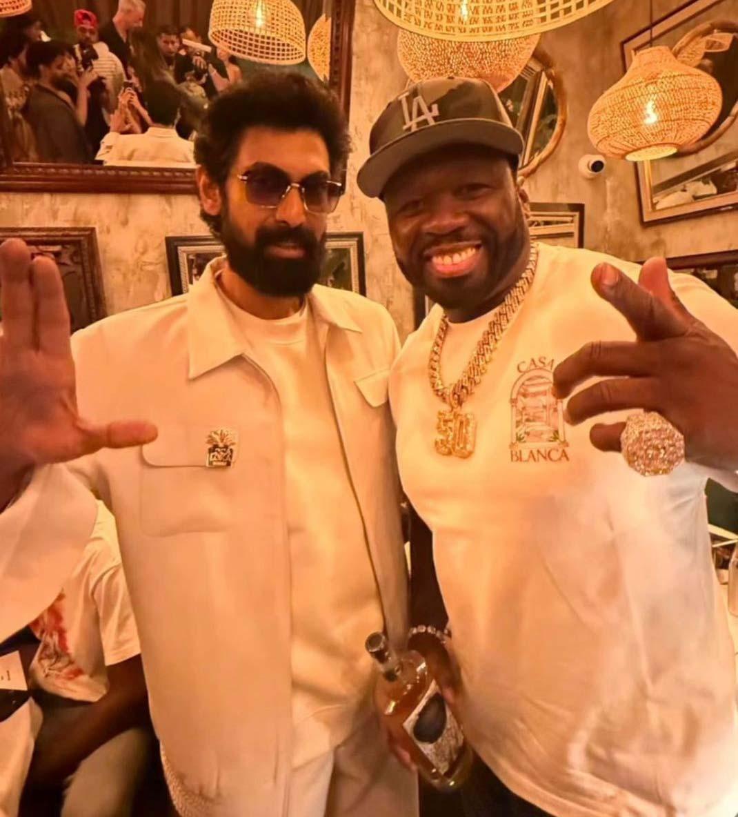 Rana shows his presence at Miami F1 weekend