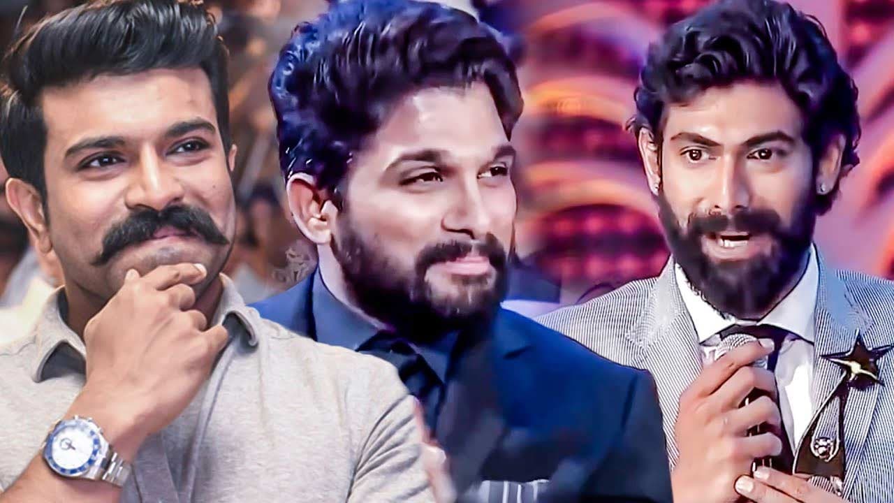 Is Rana not on terms with Ram Charan, Allu Arjun