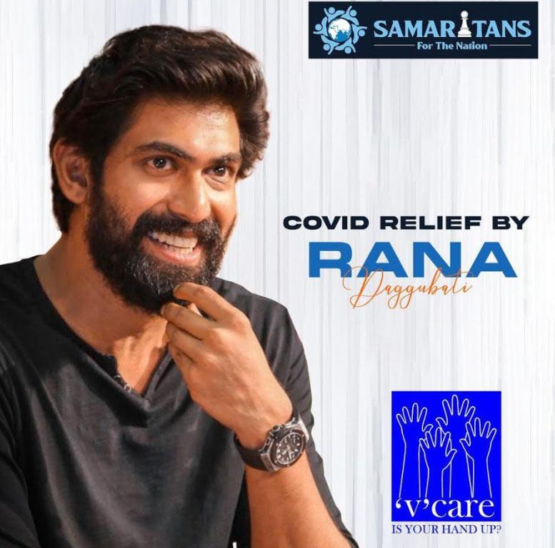 Rana provides groceries for 150 tribals