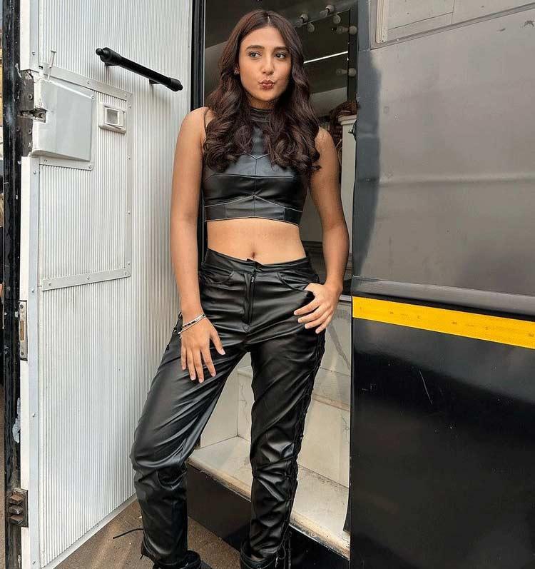 Ritika Nayak turns in black