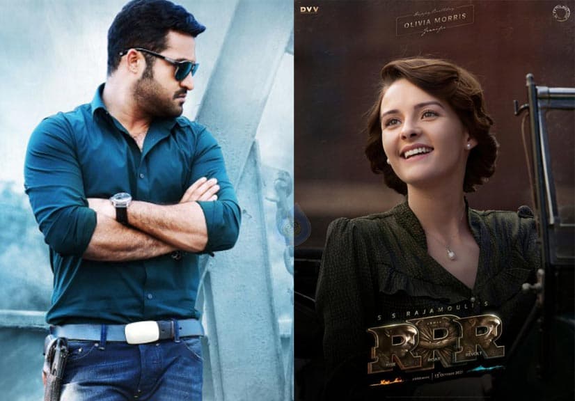 RRR's Olivia Morris enjoys in Hyderabad