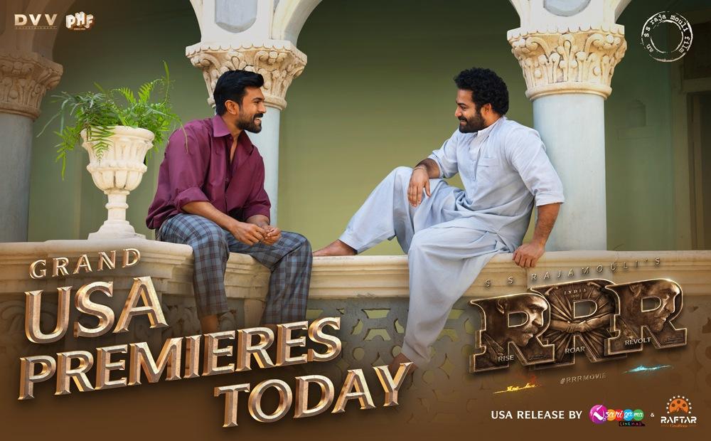 RRR: Explosive live updates