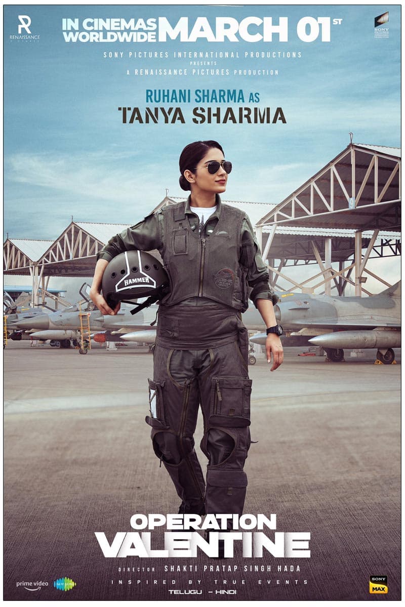 Introducing Ruhani Sharma As Tanya Sharma From Operation Valentine