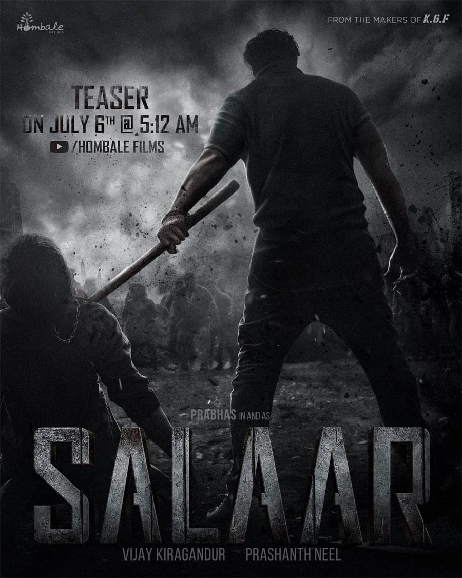 Salaar Teaser Storm From 6th July