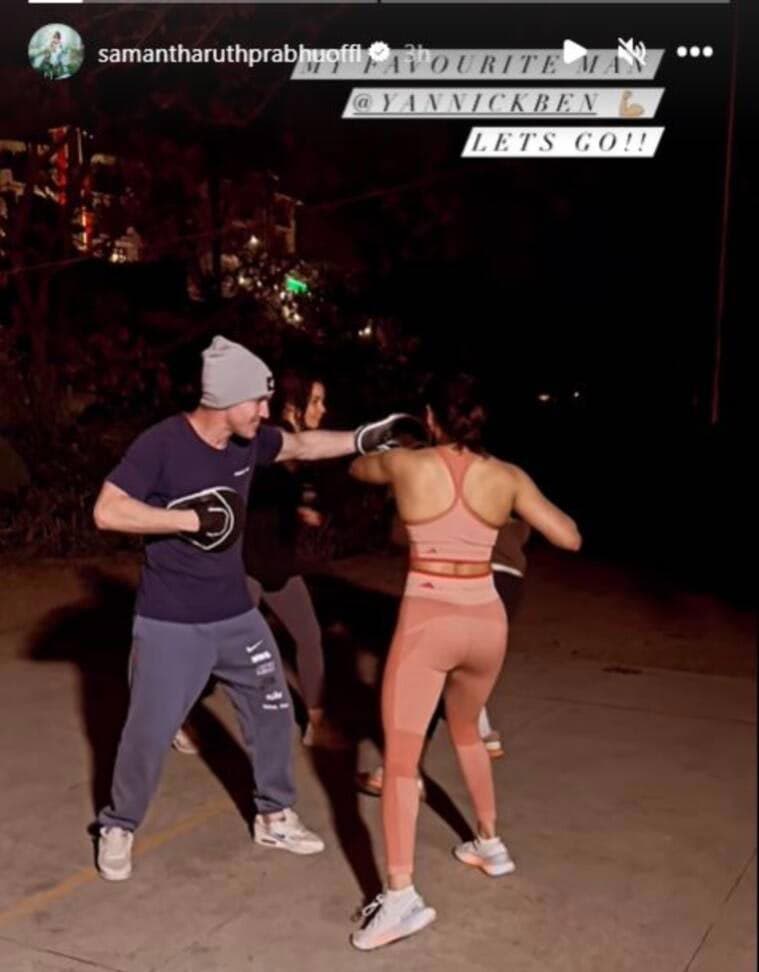 Samantha Working Out In 8 Degrees Celsius Tm