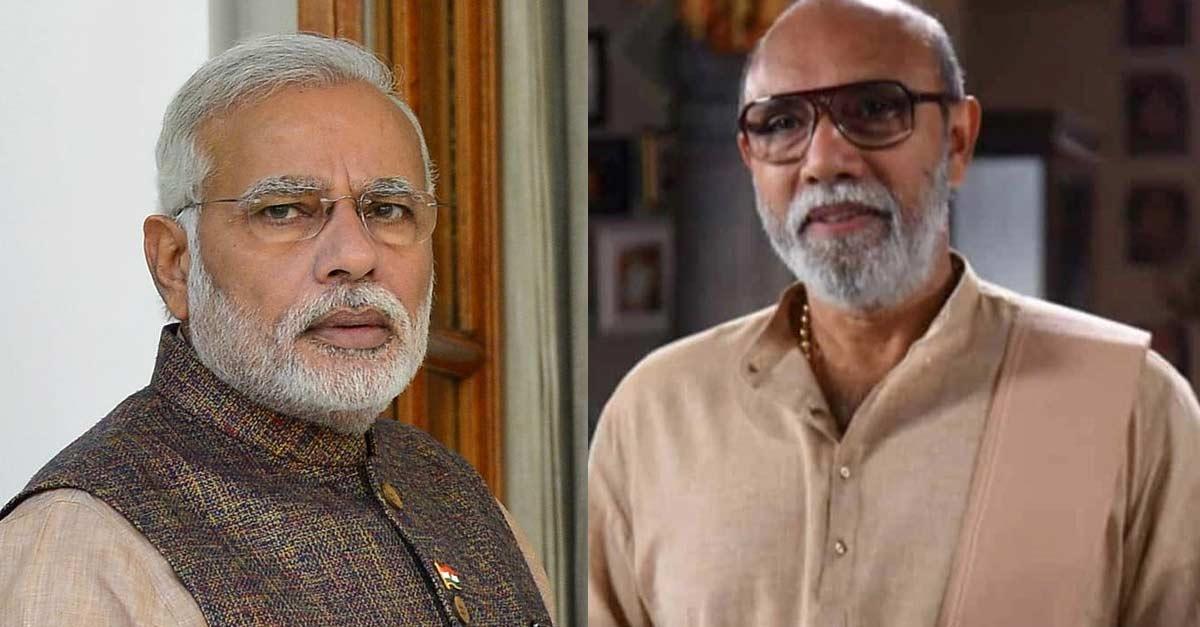 Sathyaraj as PM Modi in his biopic
