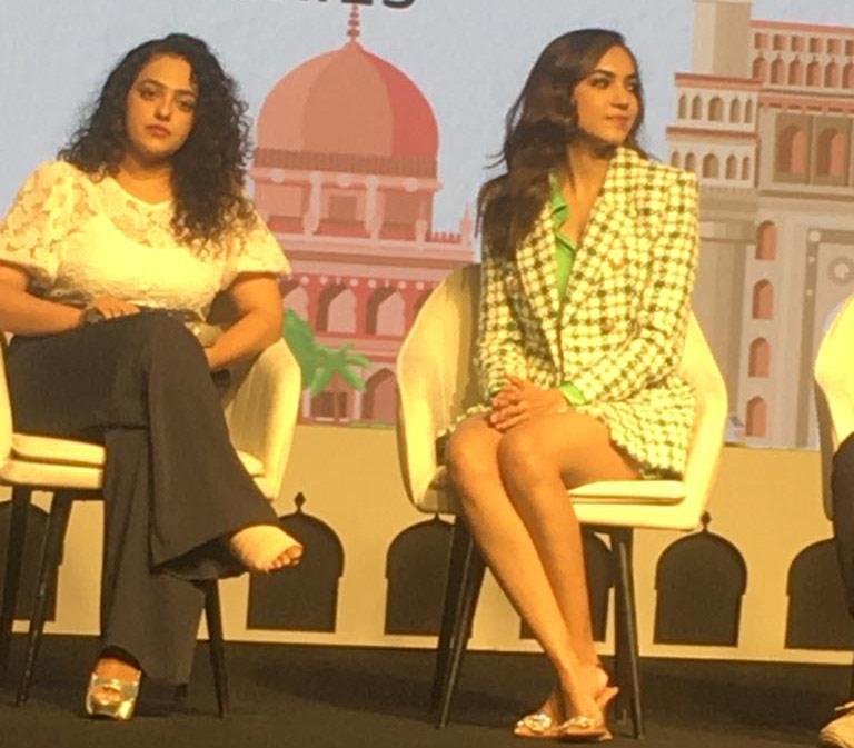 Is Nitya Menen injured?