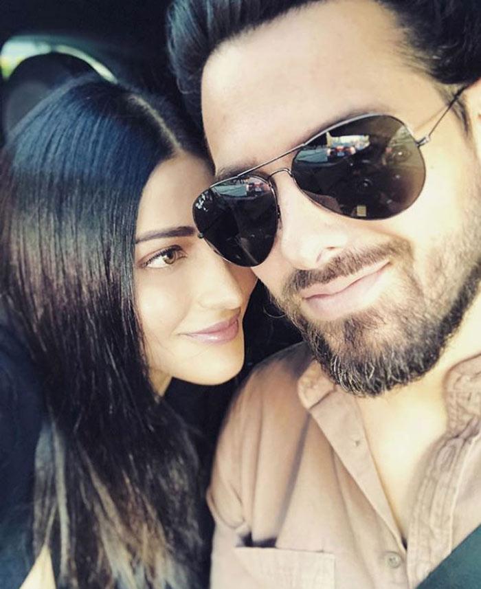 Star Daughter With Her Lovely Man