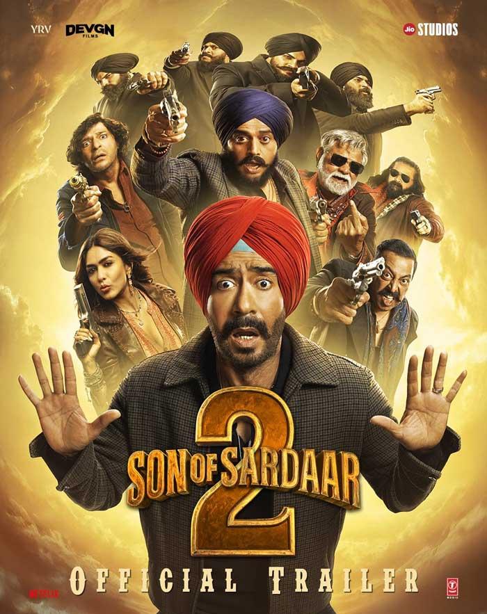 Trailer Of Ajay Devgn And Mrunal Thakur Son Of Sardaar 2 Released
