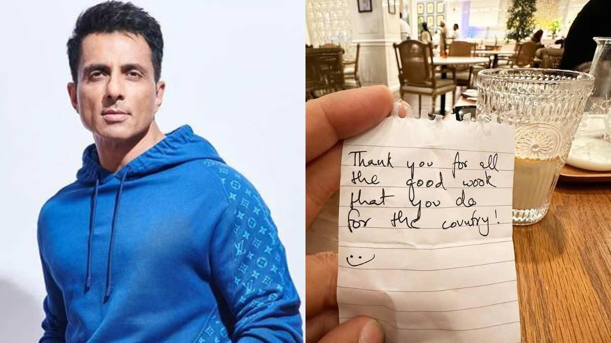 Fan surprises Sonu Sood