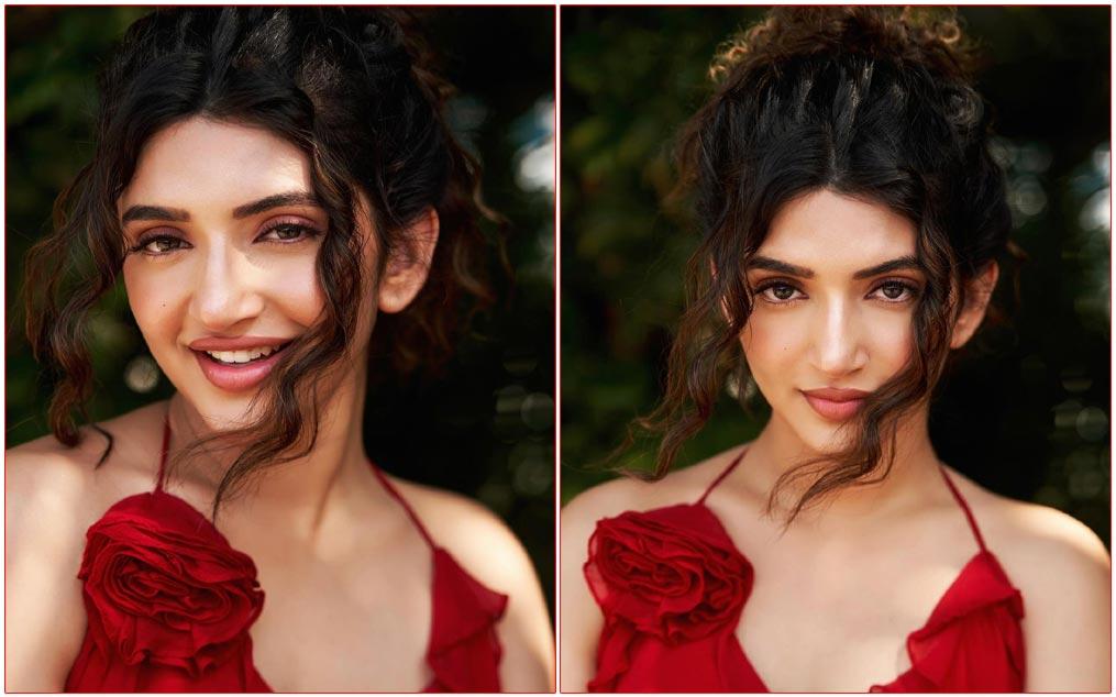 Sreeleela Dazzles In Red
