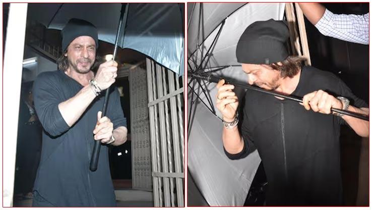 Fans Mob Shah Rukh Khan When He Comes Out Of Dubbing Studio