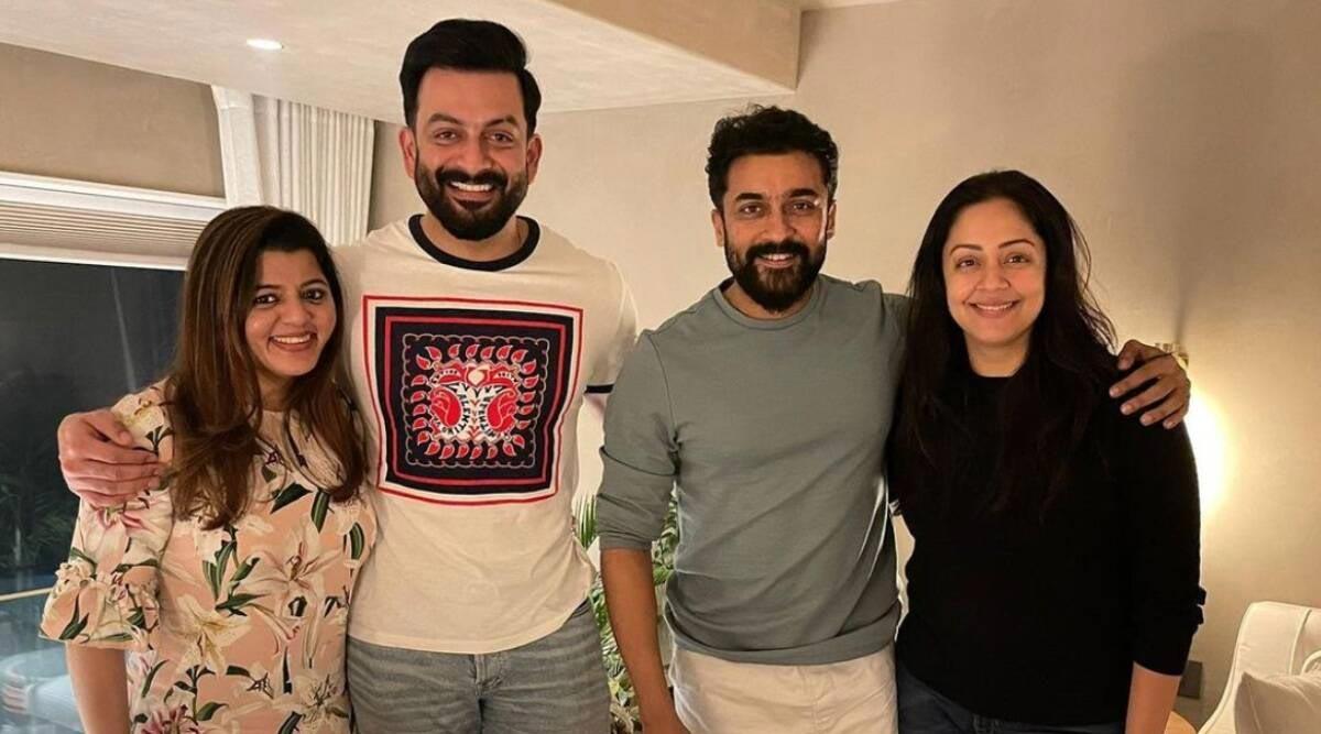 Suriya and Prithviraj were spotted together