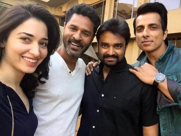 Tamanna Poses With Her New Team!