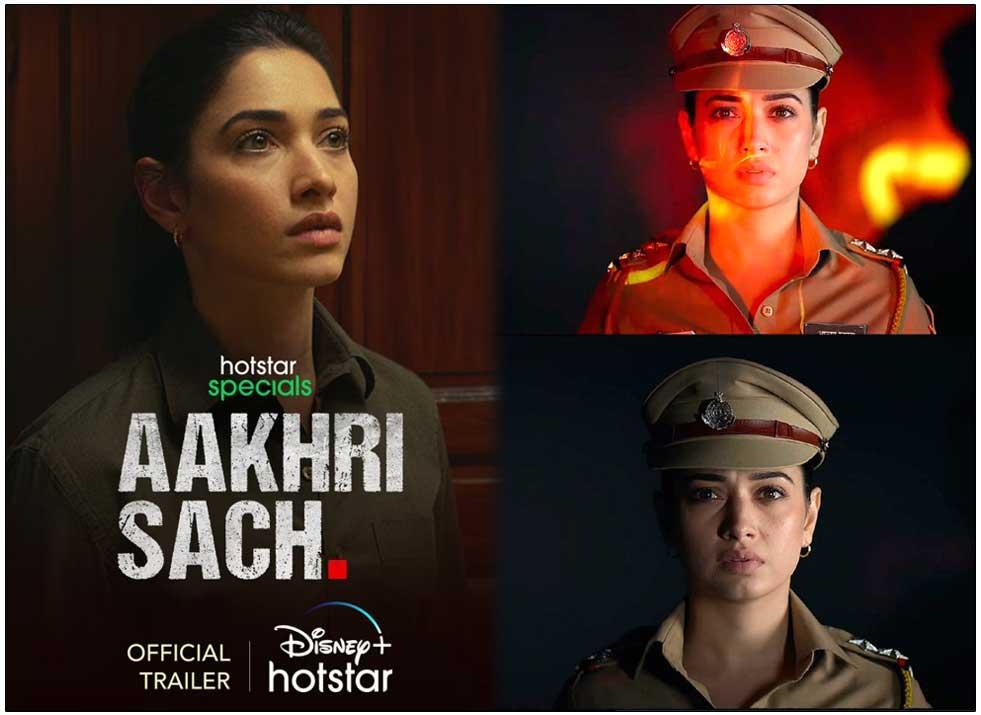 Tamannaah turns cop for Akhri Sach webseries