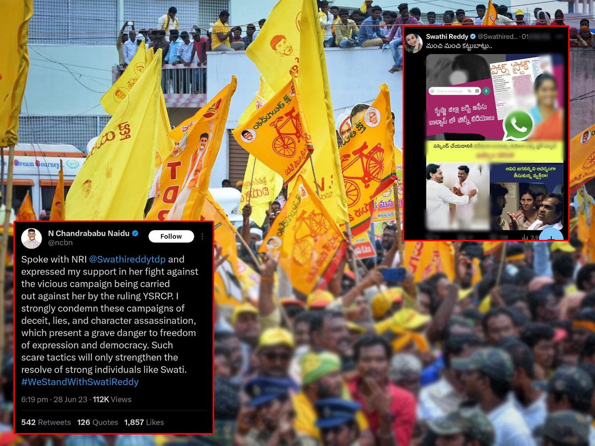 TDP Crooked Politics Exposed In Social Media