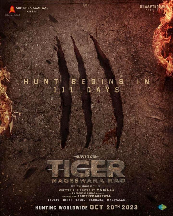 Tiger Nageswara Rao To start his hunt