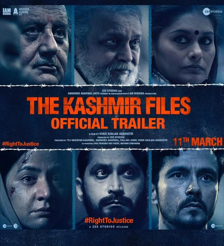 The Kashmir Files trailer hard-hitting