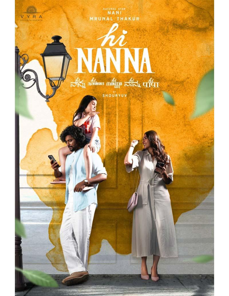 Nani - Mrunal Thakur Film Titled As Hi Nanna