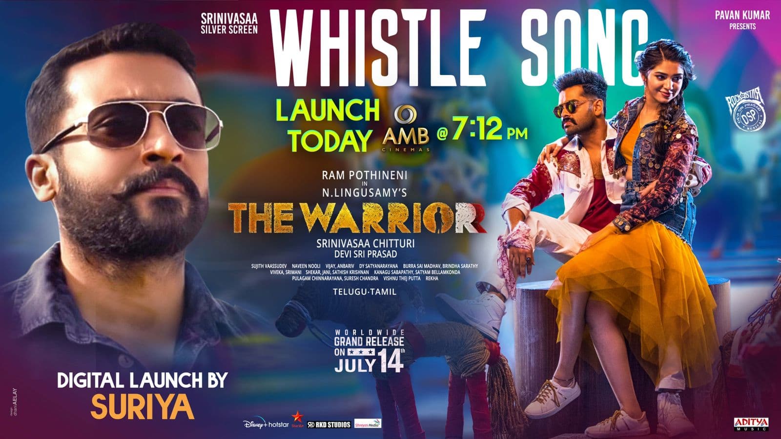 Time ticking for Whistle Song from The Warriorr