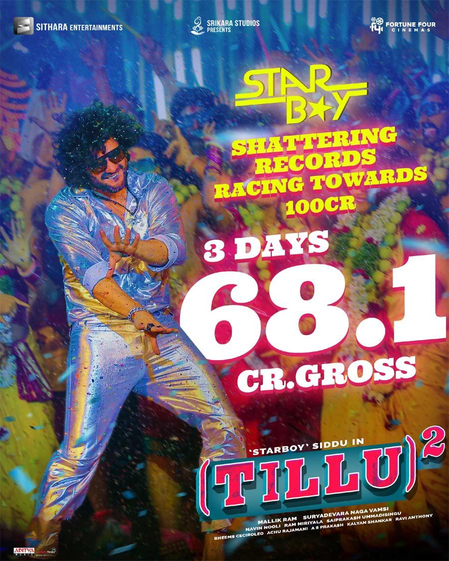 Tillu Square Three Days Worldwide Collections