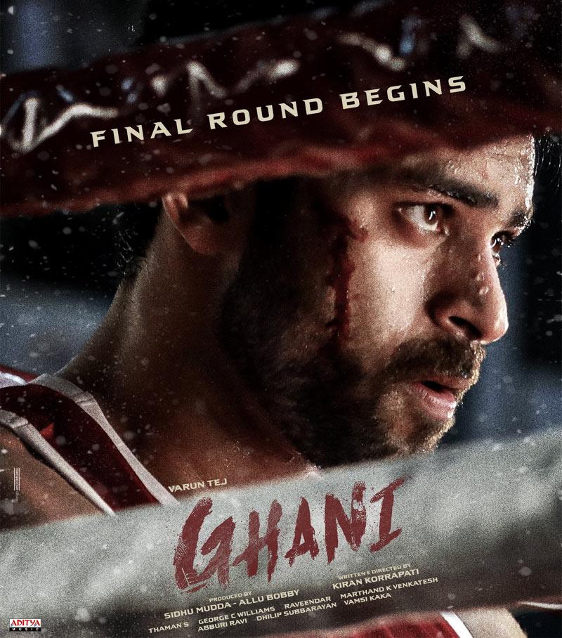 Varun Tej flexes muscles for Ghani's Final Round