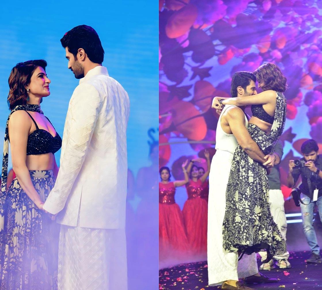 Vijay Devarakonda-Samantha sparkle at Kushi event