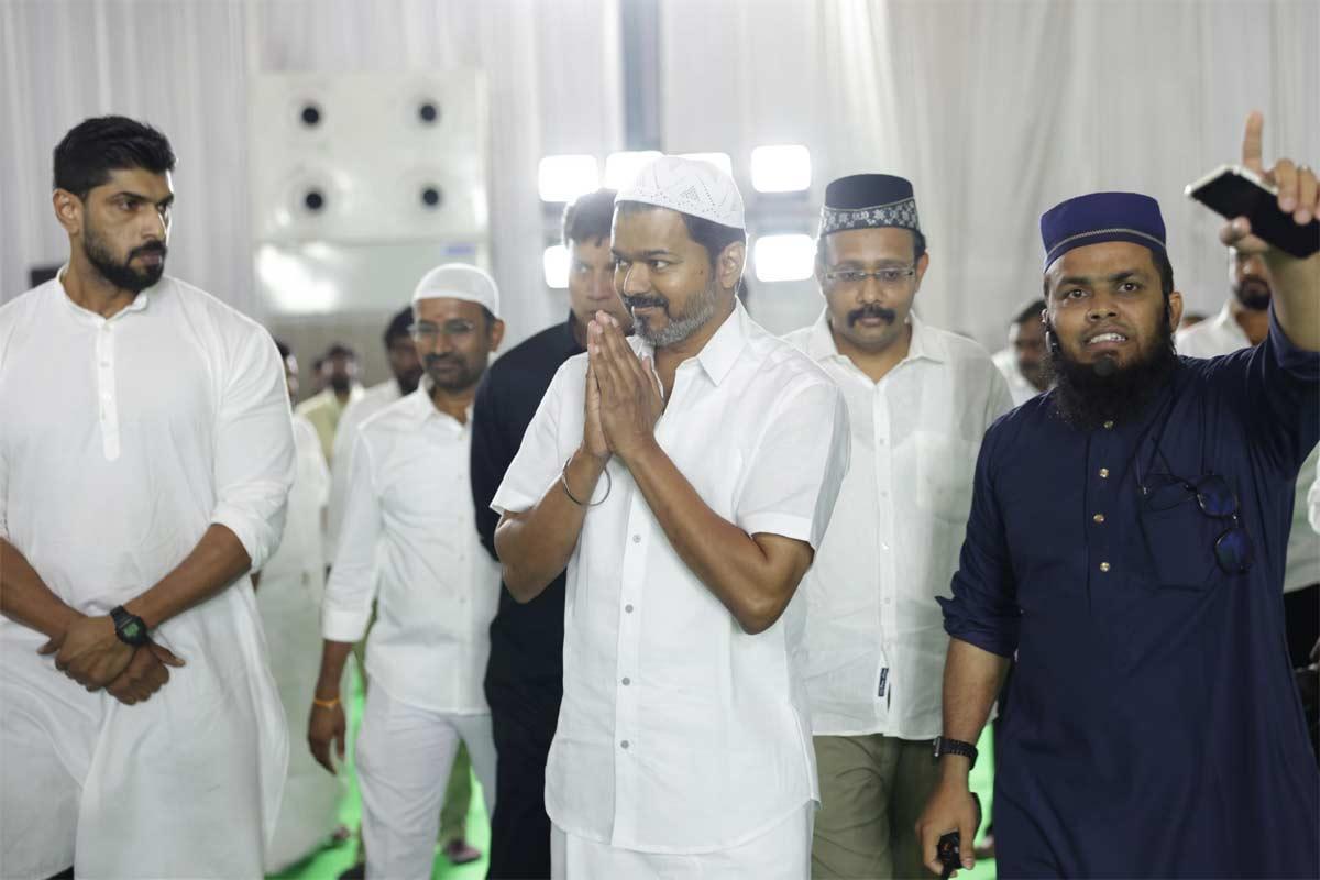 Complaint against Vijay iftar party