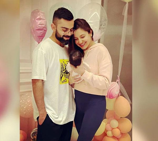 Virat-Anushka's Daughter Vamika 1st Pic