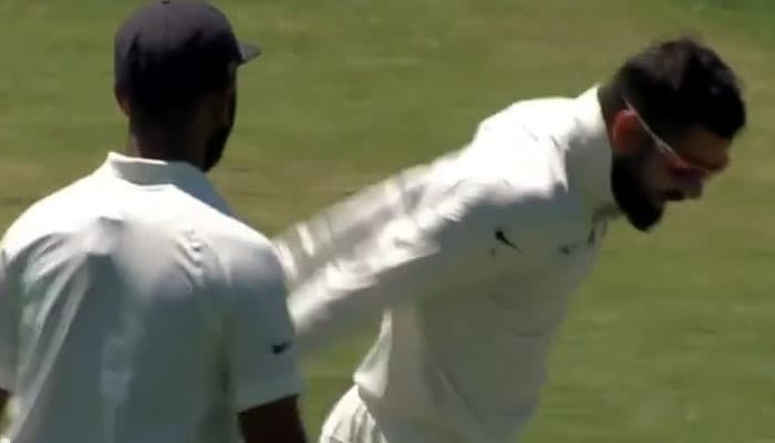 Virat's Funny Reaction To 1st Wicket