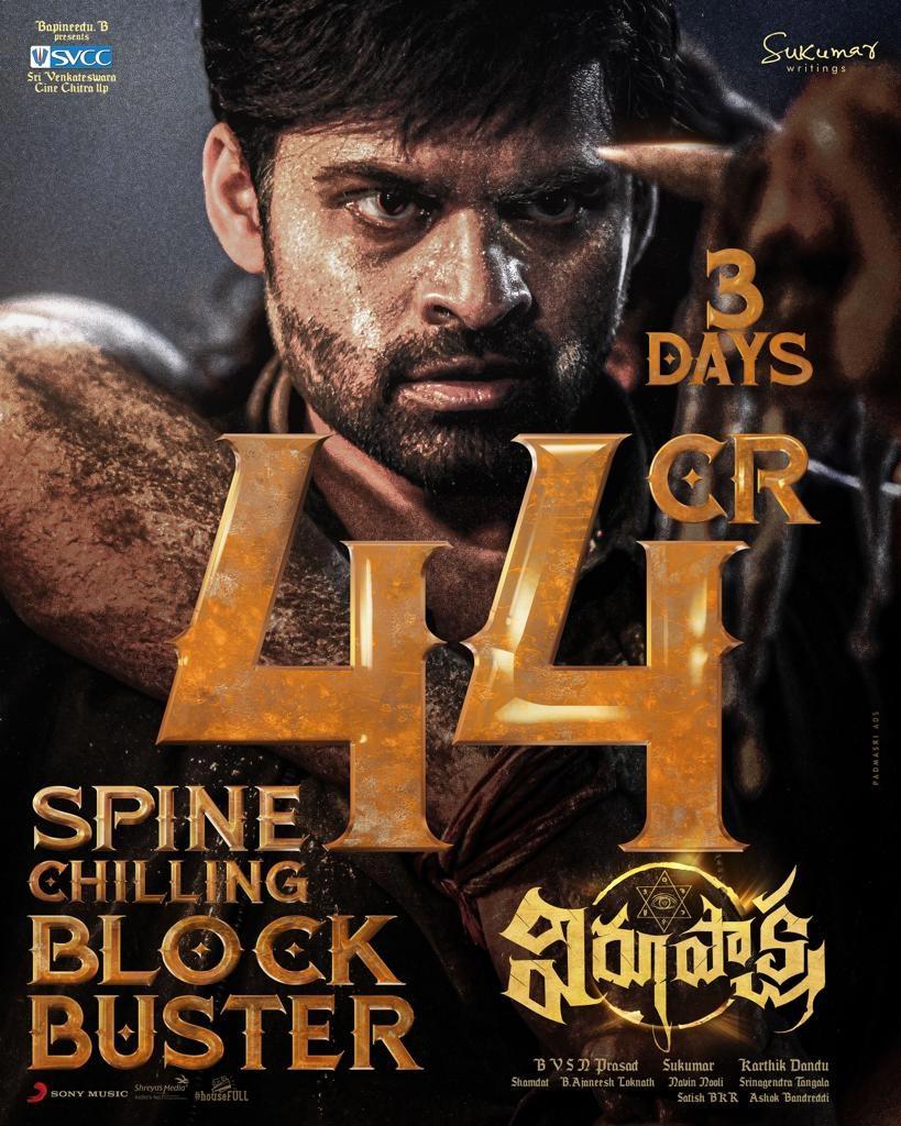 Here are Virupaksha 3 days collections