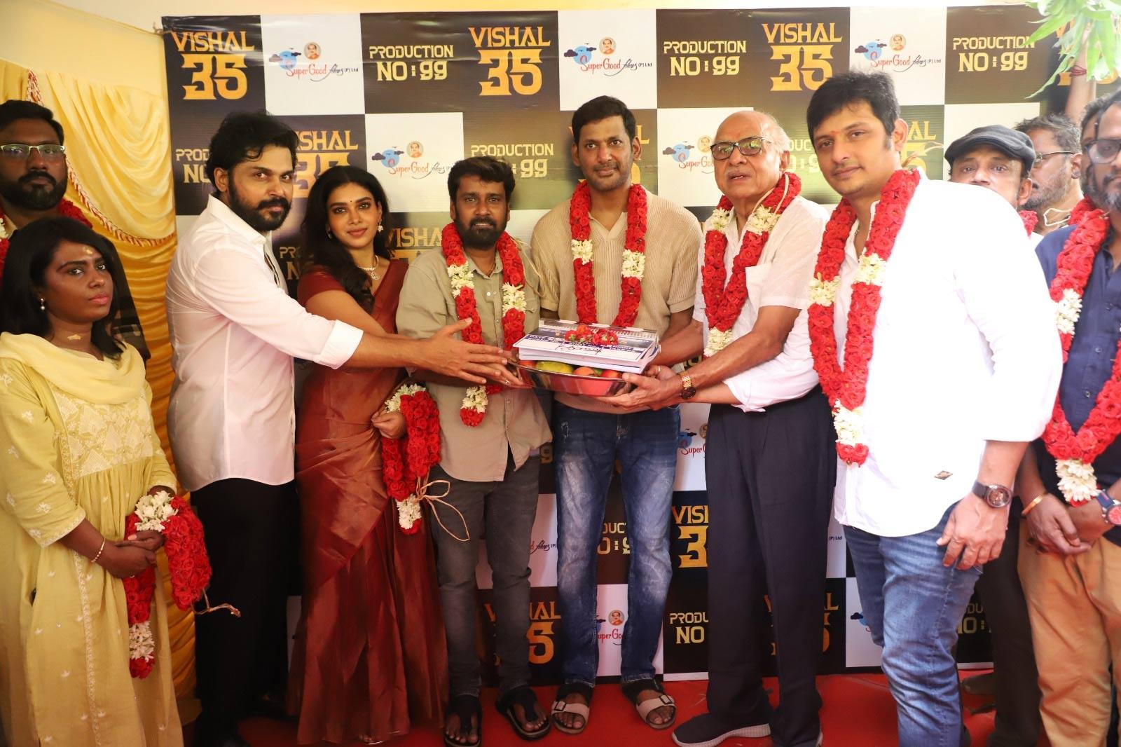 Vishal Next Project Under Super Good Films Launched