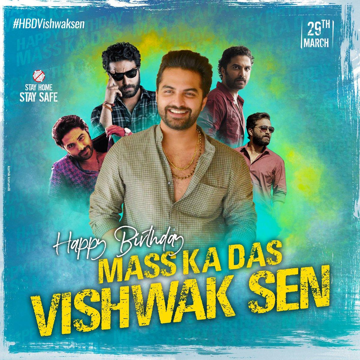 Vishwak Sen thrills on his birthday
