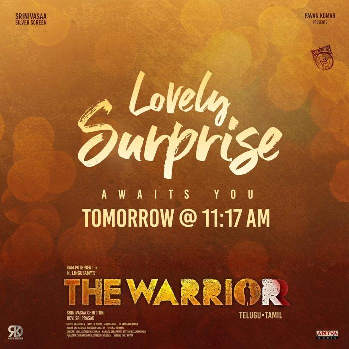 Warriorr promises Valentine's Day lovely surprise