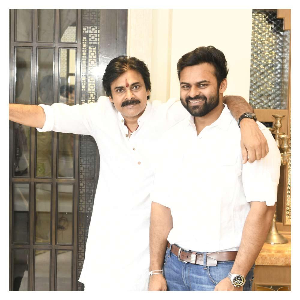 When Pawan surprised Sai Dharam Tej