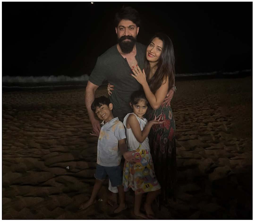 Yash Celebrates 39th Birthday with Family in Goa