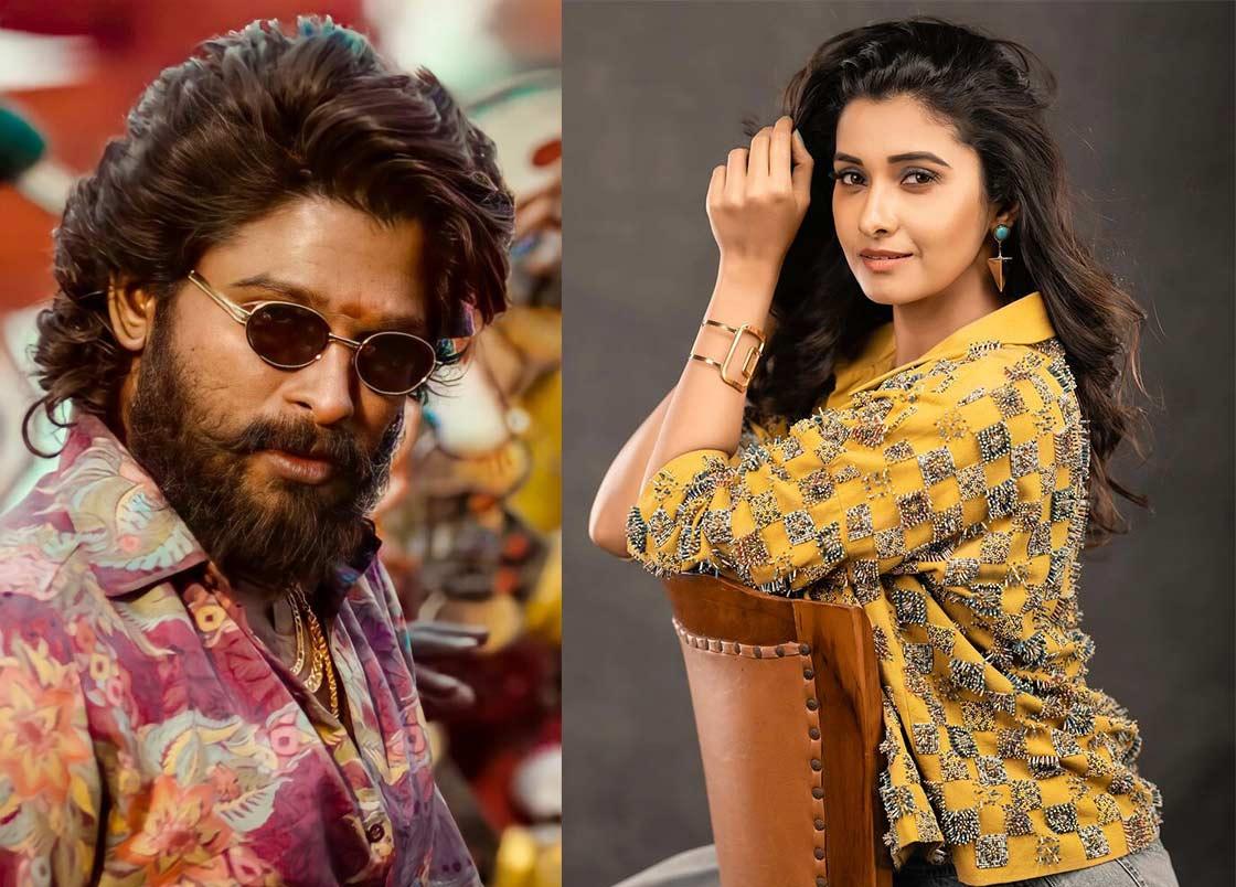 Priya Bhavani Shankar dreams of liplock with Allu Arjun