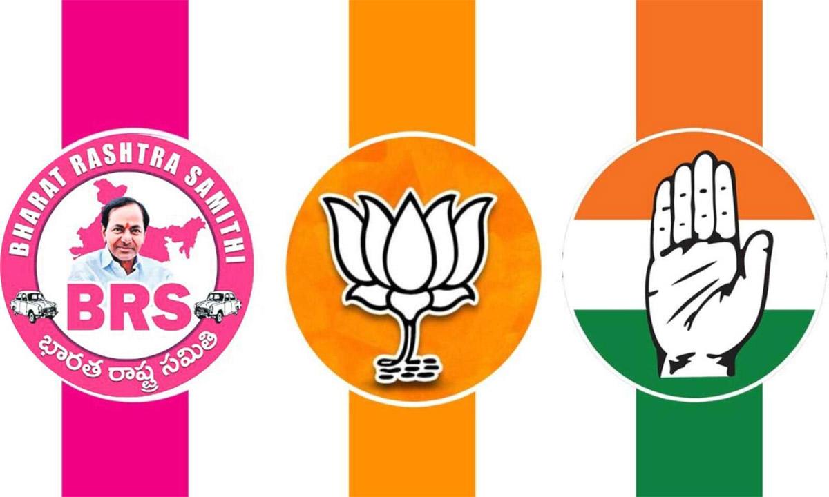 3 Main Parties Arranged Meetings in Telangana on March 12