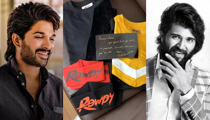 A Surprise Gift From Vijay Devarakonda To Allu Arjun