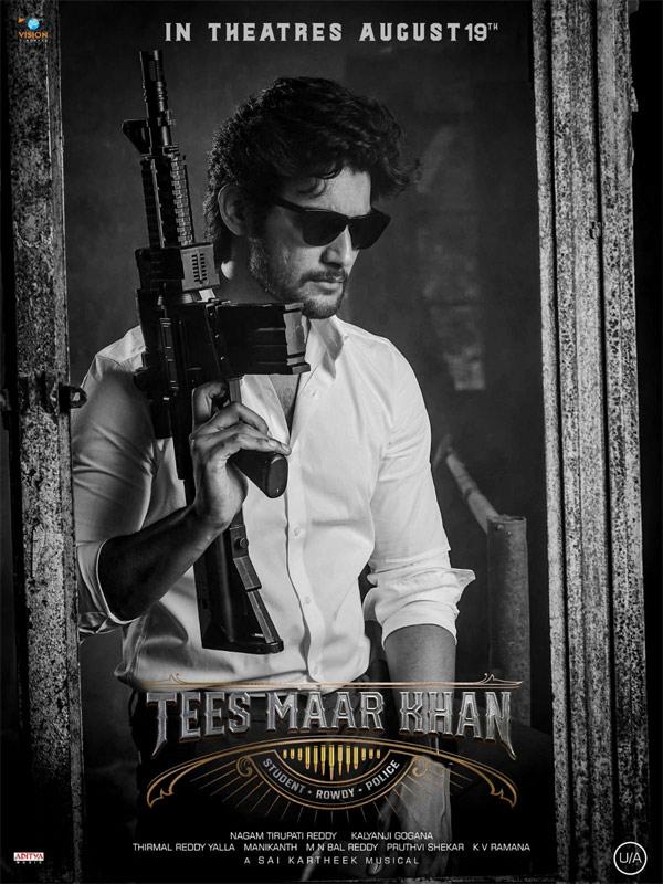 Aadi Sai Kumar Tees Maar Khan Releasing on August 19th