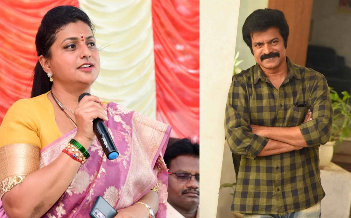 Actor Brahmaji counter on Minister Roja