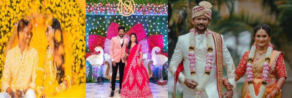 Actor Mahesh Vitta Married his girlfriend