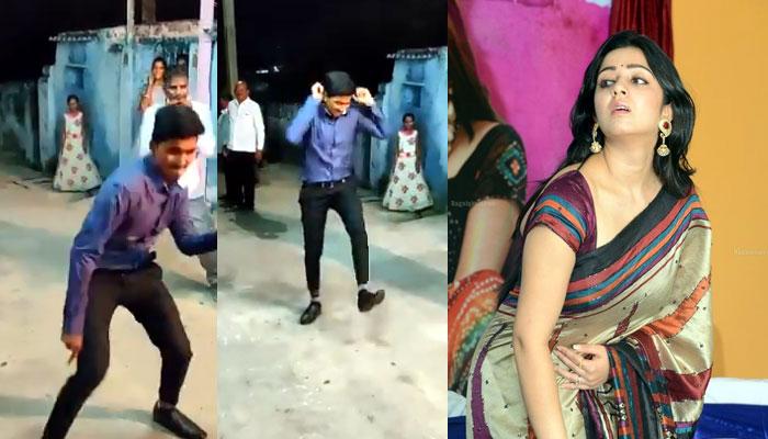 Actress Charmme kaur re tweet on one of her fan dance video