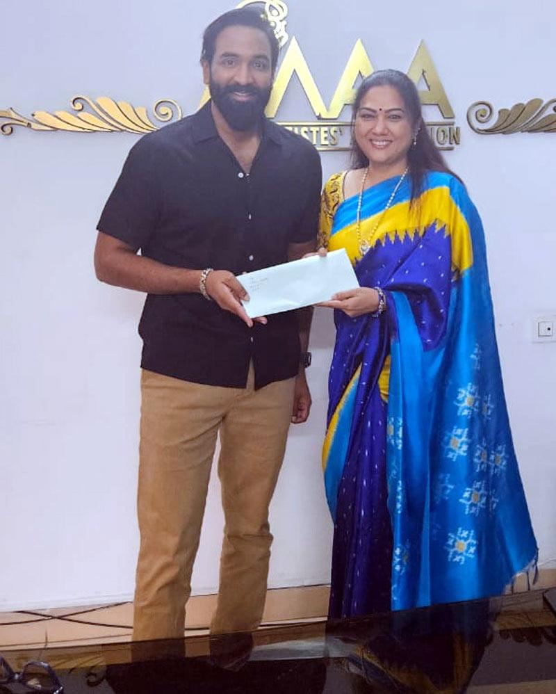 Actress Hema letter to Maa President Manchu Vishnu