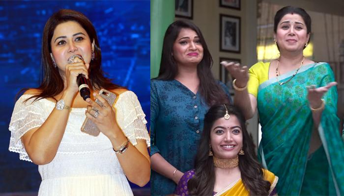 Actress Sangeetha role highlight in sarileru neekevvaru