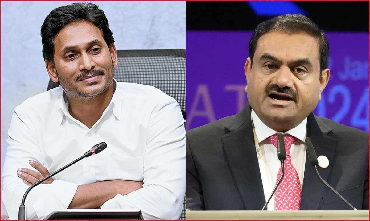 Adani scam for Jagan neck