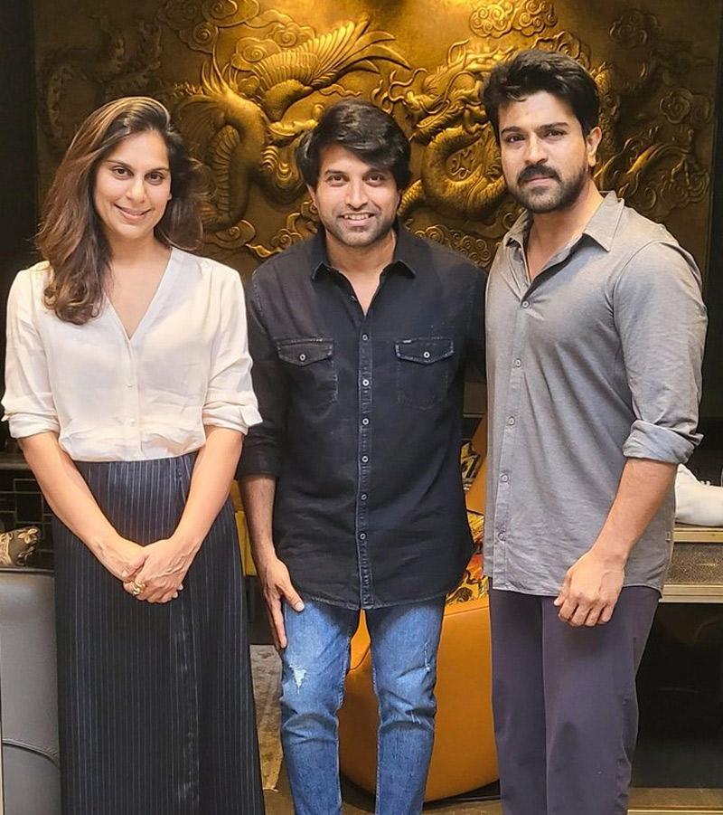 Again Ram Charan and Upasana Golden Heart Revealed