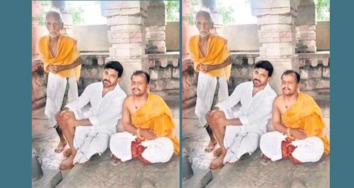 Again Ram Charan in Traditional Look 