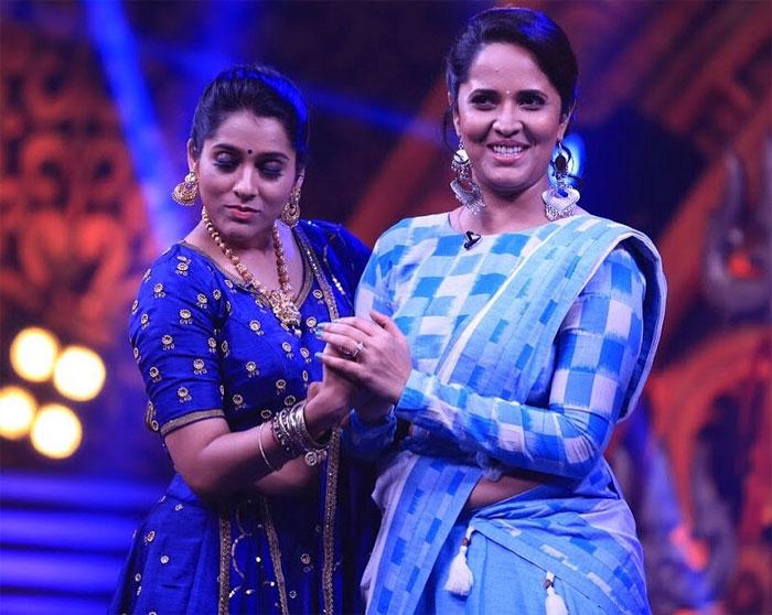 Again Rashmi Gautham gives Shock to Anasuya 